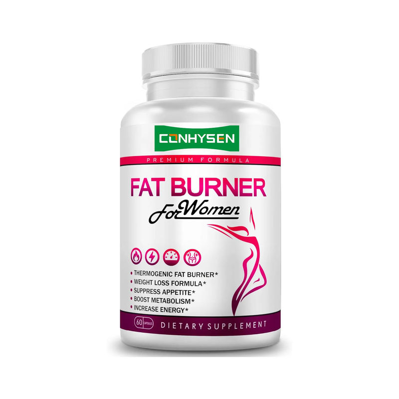 Custom Fat Burner Flat Tummy Slim Pills Capsules Boost Metabolism Support Weight Loss