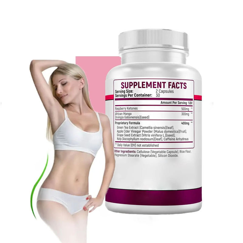 Custom Fat Burner Flat Tummy Slim Pills Capsules Boost Metabolism Support Weight Loss