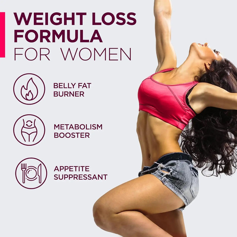 Custom Fat Burner Flat Tummy Slim Pills Capsules Boost Metabolism Support Weight Loss
