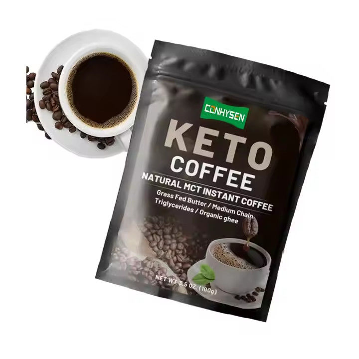 Private Label Keto Slimming Coffee Weight Loss Diet Control MCT Meal Replacement Food Instant