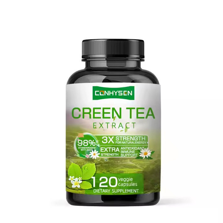 OEM ODM Organic Green Tea Capsules For Metabolism Slimming Fat Burner Pill