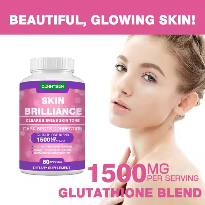 Skin Brilliance Capsules For Whitening Support Dark Spots Skincare Supplement 60 Capsules