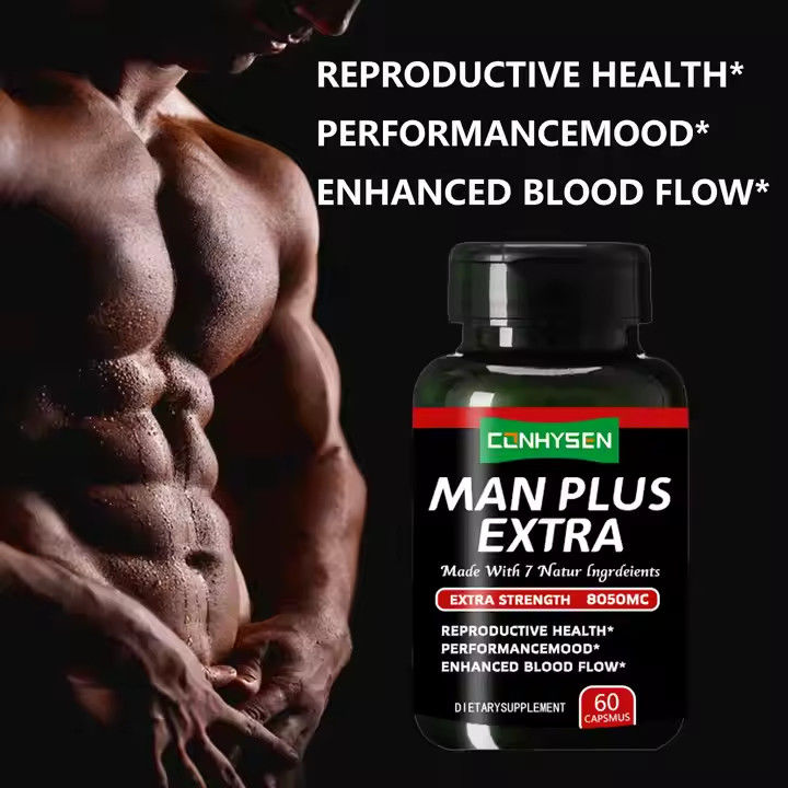 Private Label Man Plus Extra Capsules Support Reproductive Health Male Enhancement