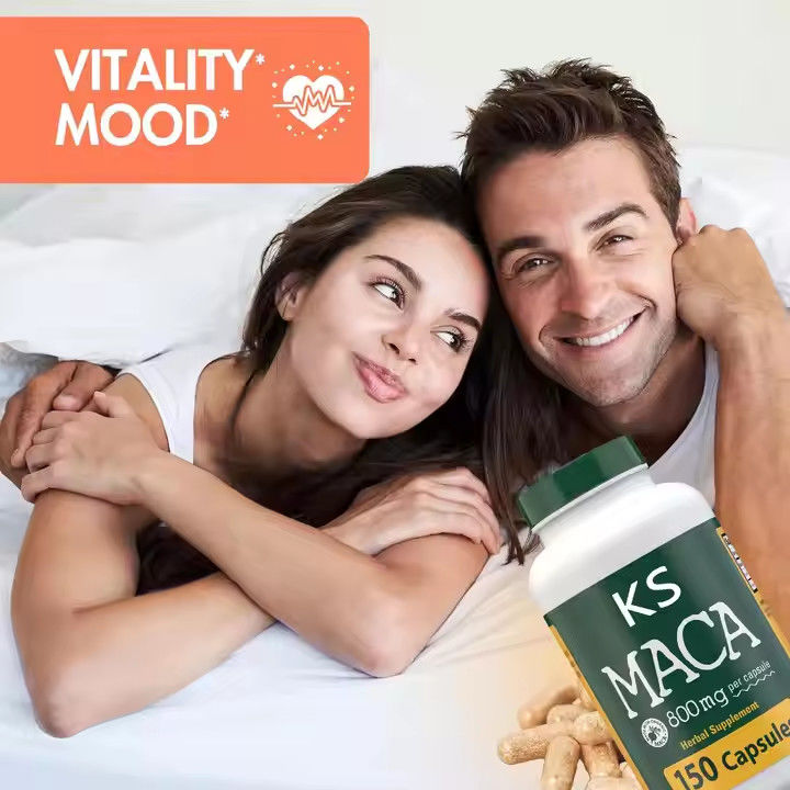 Maca Root Capsules Energy Immune Support Man Energy Organic Male Enhancement Pills