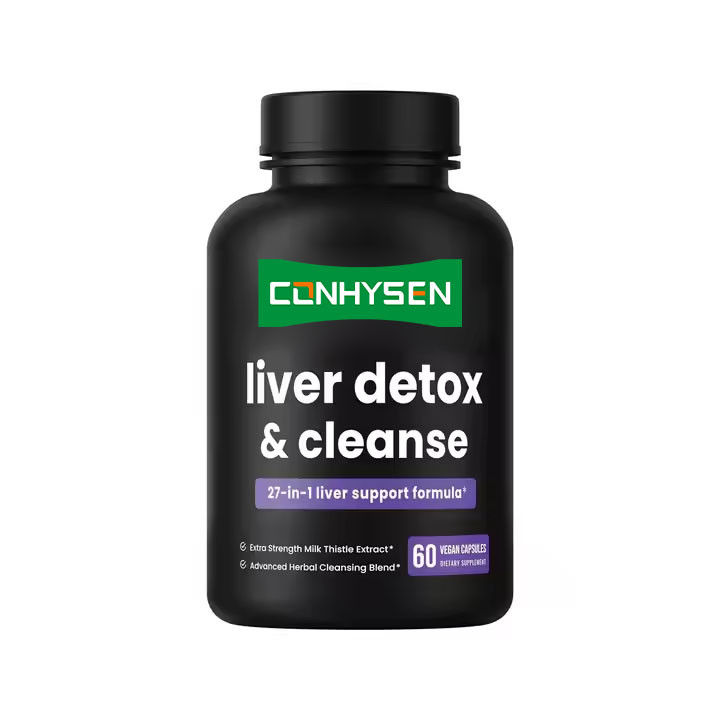 Milk Thistle Seed Extract Slimming Capsules Liver Detox And Cleanse Capsules Custom Flavor