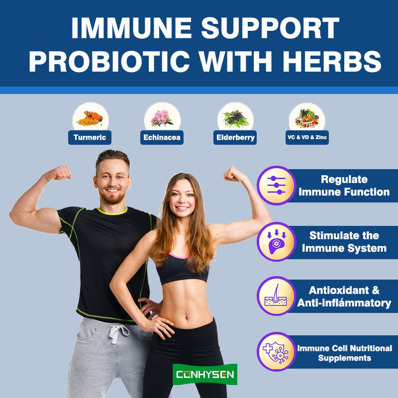 Custom Label 5-In-1 Probiotics Capsules Stimulate The Immune System With 32 Unique Strains