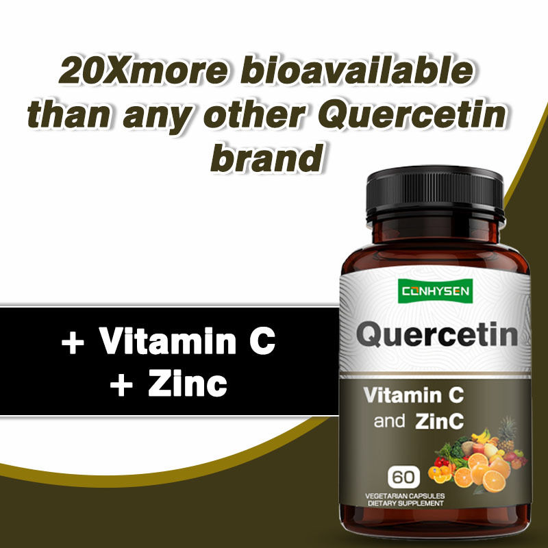 Custom Quercetin Capsules Quercetin Supplement For Allergy And Sinus Support 60 Capsules