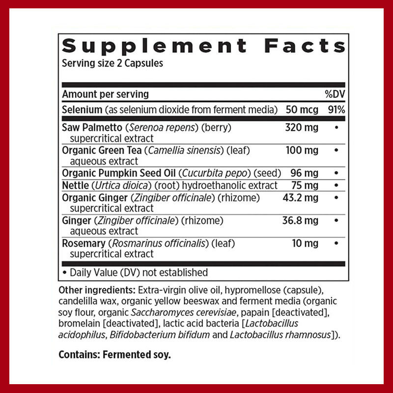 Saw Palmetto Capsules Prostate Capsules Supports Normal Urine Flow For Men