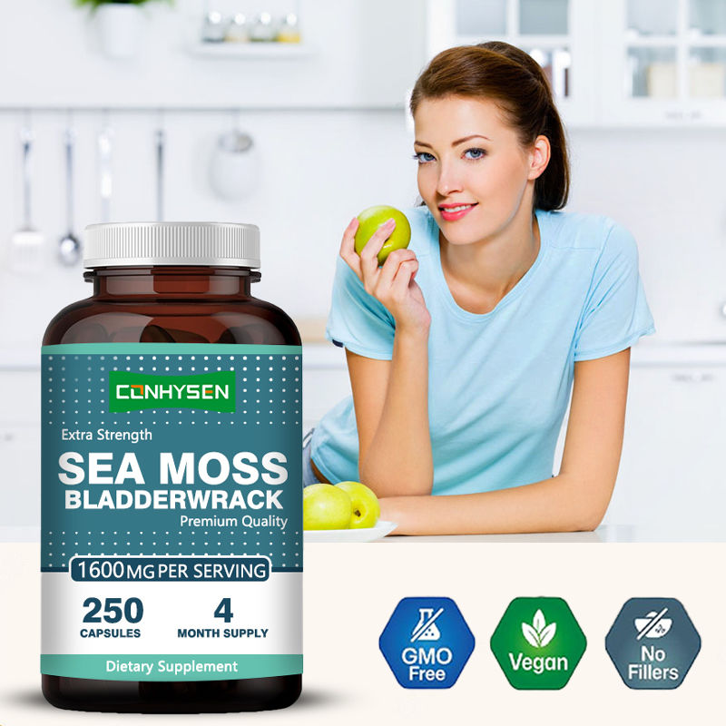 Organic Irish Moss Capsules For Promotes Gut Health Health Care Products