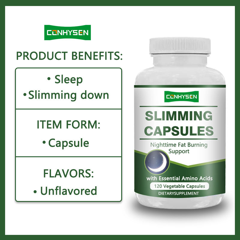 Premium Custom Slimming Capsules For Night Time Fat Burning Support with Essential Amino Acids