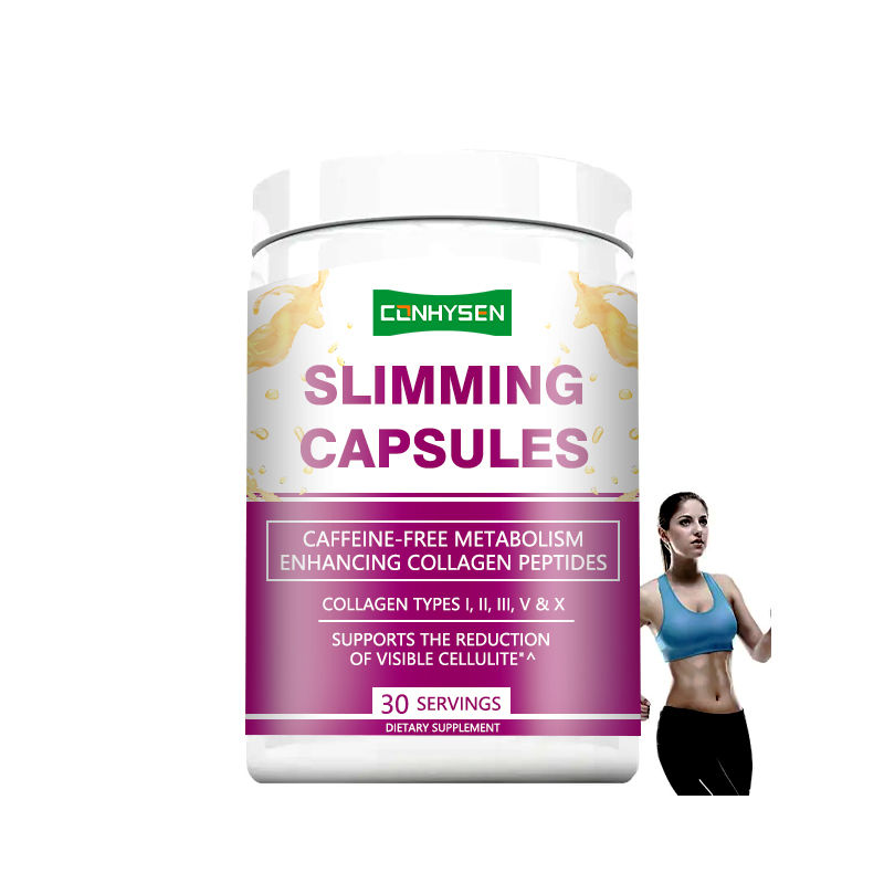 Private Labels Slimming Capsules Dietary Supplement Enhances Collagen Peptides With 5 Types Collagen