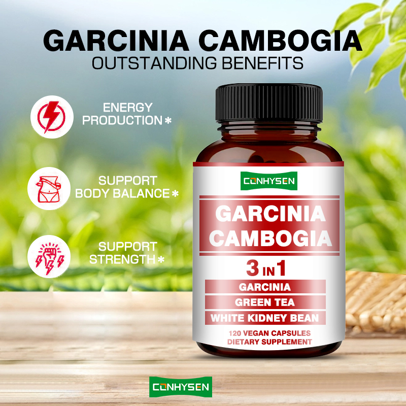 High Quality Garcinia Cambogia Capsules 3-In-1 Slimming Supplement Supports Body Balance