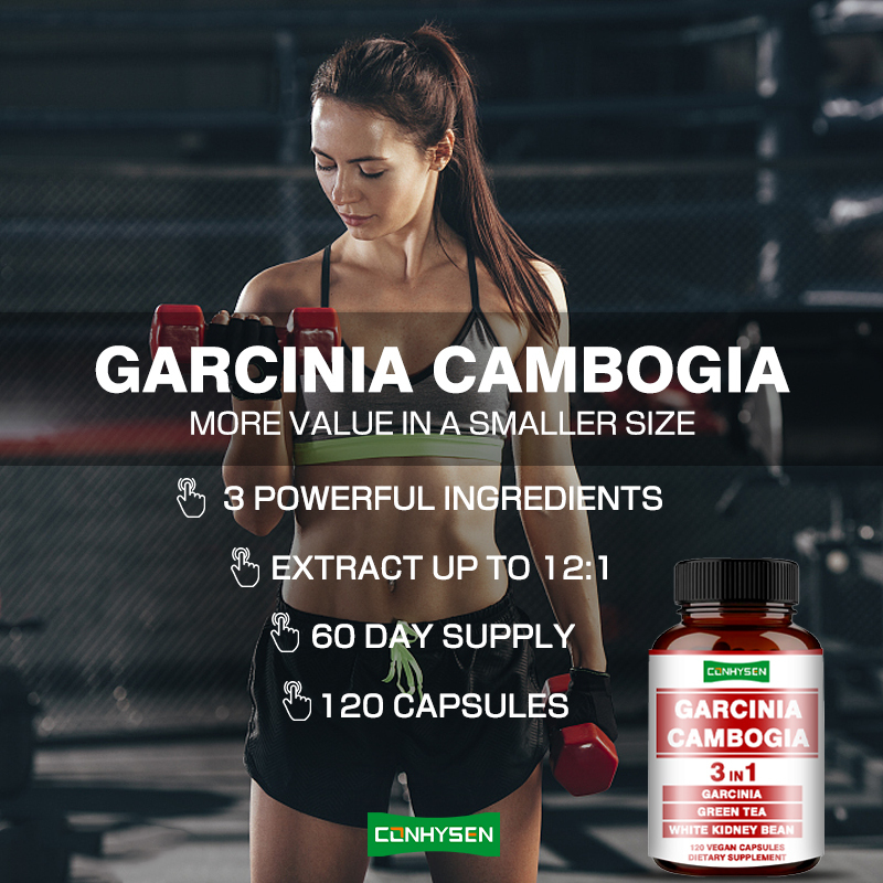 Factory Direct Garcinia Cambogia Capsules with White Kidney Bean Supports Strength Slimming Products