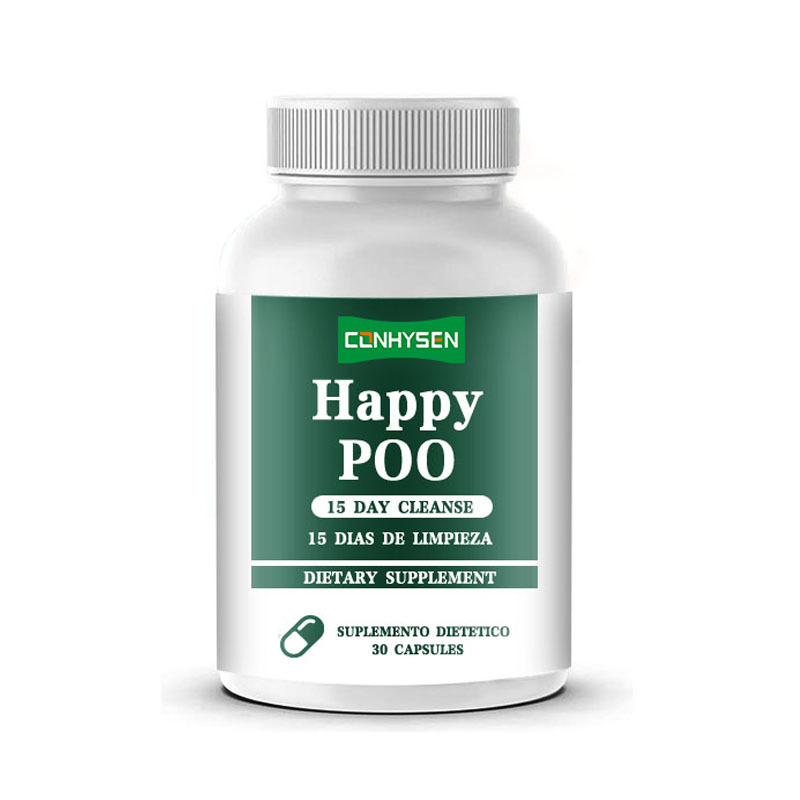 15 Day Cleanse Happy Poo Capsules Reduces Bloating and Constipation Slimming Products