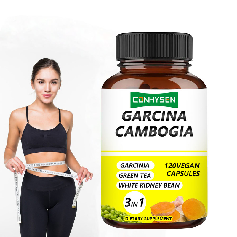 Factory Supply Garcinia Cambogia Capsules 3-In-1 Premium Ingredients Increase Energy Production