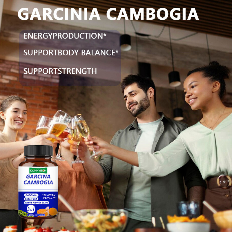 Garcinia Cambogia Capsules Boosts Energy Strength 3-In-1 Health Care Products