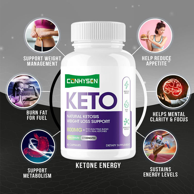 Wholesale Custom Keto Capsules Support Weight Management for Adults Keto Supplement Pills