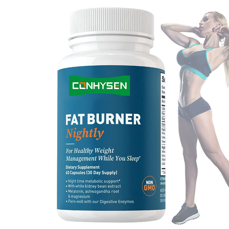 Slimming Supplement Night Time Fat Burner Super Slim Capsule for Woman and Men