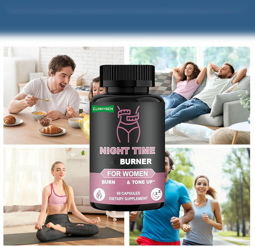 Night Time Fat Burner for Women Burn Fat Tone Up While You Sleep Lab-Proven Formula
