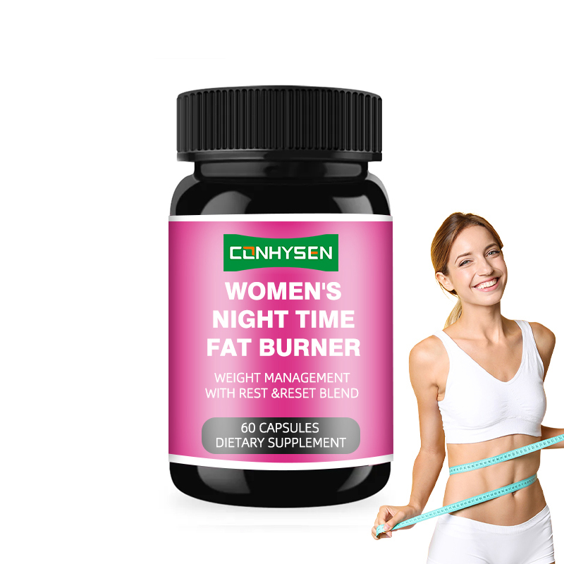 Factory Supply Women's Night Time Fat Burner Capsules Promotes Weight Management with Rest & Reset Blend