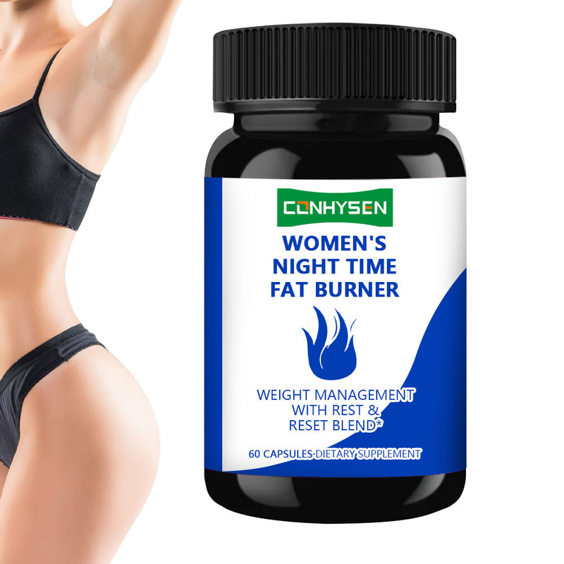 Factory Customization Women's Night Time Fat Burner Capsules Helps To Soothe Nervousness For Relaxation