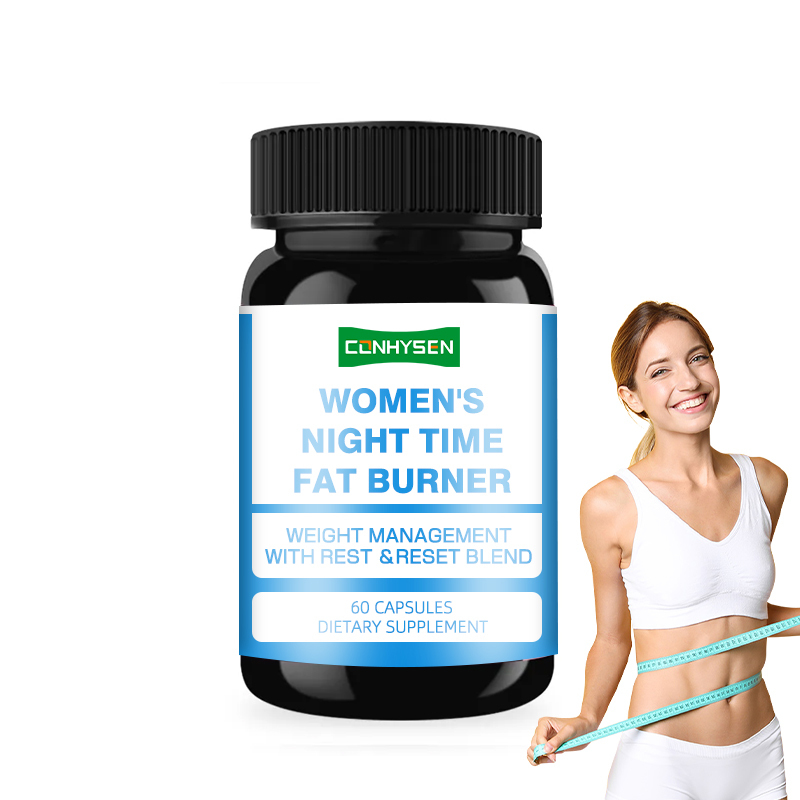 Custom Label Slimming Supplement Women's Night Time Fat Burner Capsules Supports Blood Sugar Balance