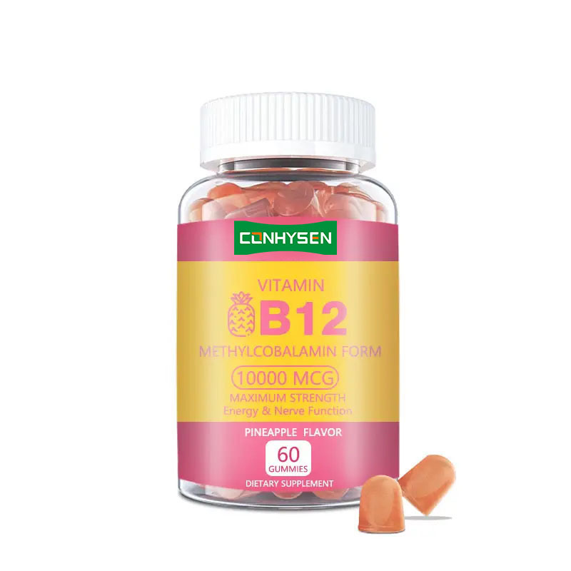 Private Label Vitamin B12 Gummies Boosts Energy Promote Heart Health Maintain Overall Health Natural Supply