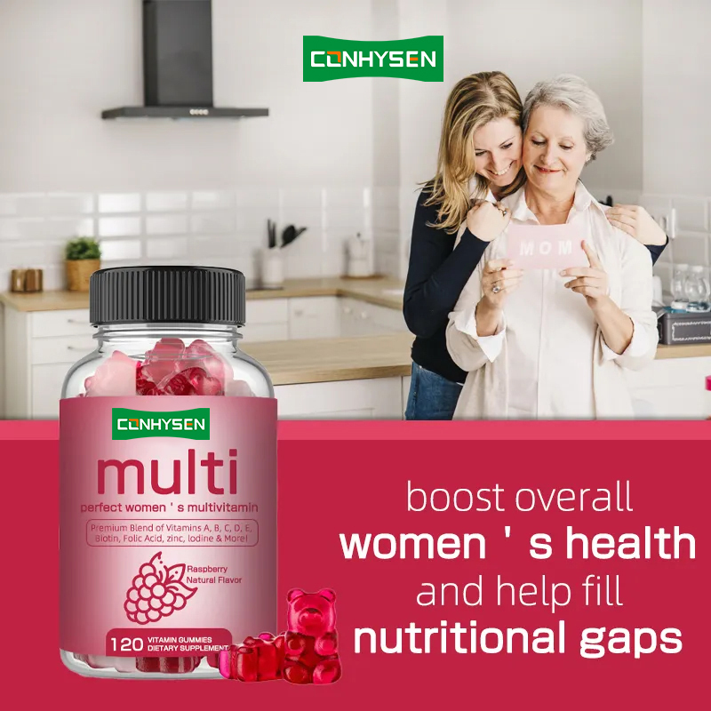 Multivitamin Gummies Vitamin B Biotin Women for Immunity Health Supplement for Vitamin C Gummies