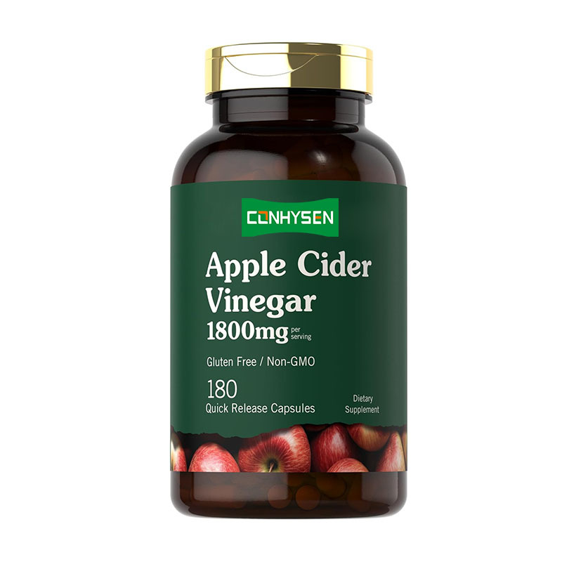 OEM Private Label Body Slimming ACV Pills Supplement With Vitamin & Zinc Organic Apple Cider Vinegar Capsules