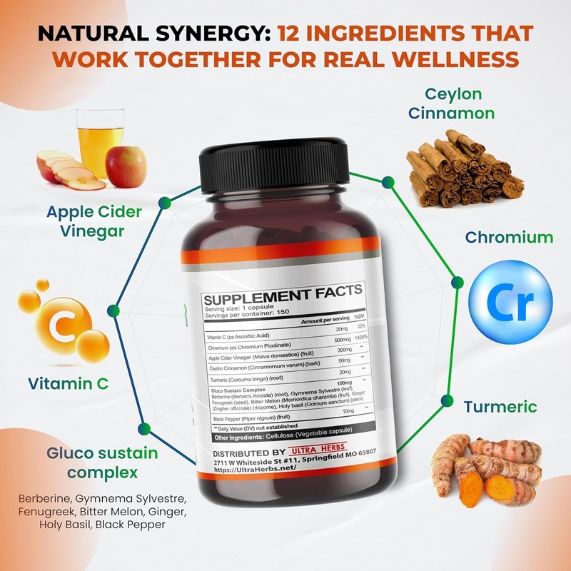 Apple Cider Vinegar Capsule Formula Supports Energy Digestion Detoxification and Cleansing - ACV