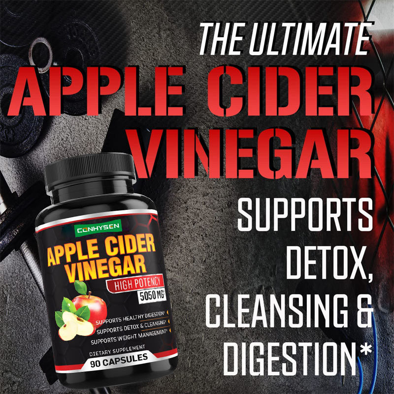 Customized Slim Capsules Slimming Pills Super Apple Cider Vinegar Capsules for Fat Combustion