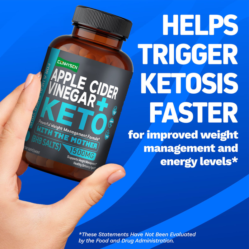 OEM ODM Keto Boost Apple Cider Vinegar BHB Salts Capsules for Fat Burning & Ketosis Support-Your Perfect Keto Companion