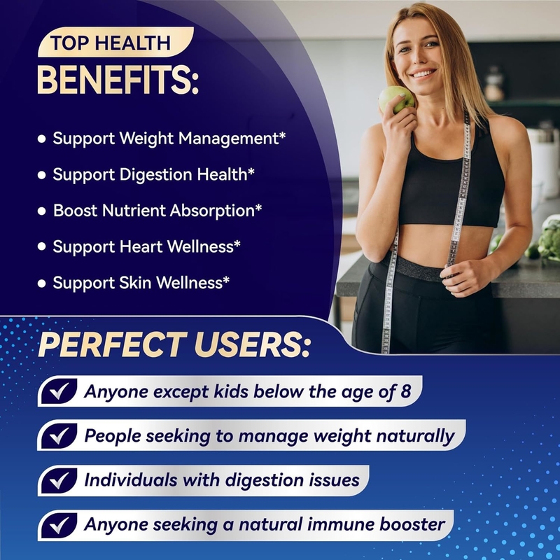 Advanced Apple Cider Vinegar Berberine Complex with Turmeric Ceylon Cinnamon Supports Weight Management