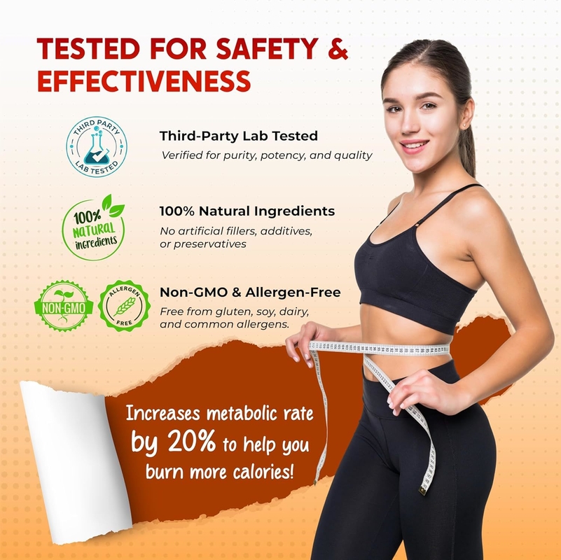 Premium Apple Cider Vinegar Detox Capsules with Digestive Enzymes Supports Metabolism Weight Management Gut Health