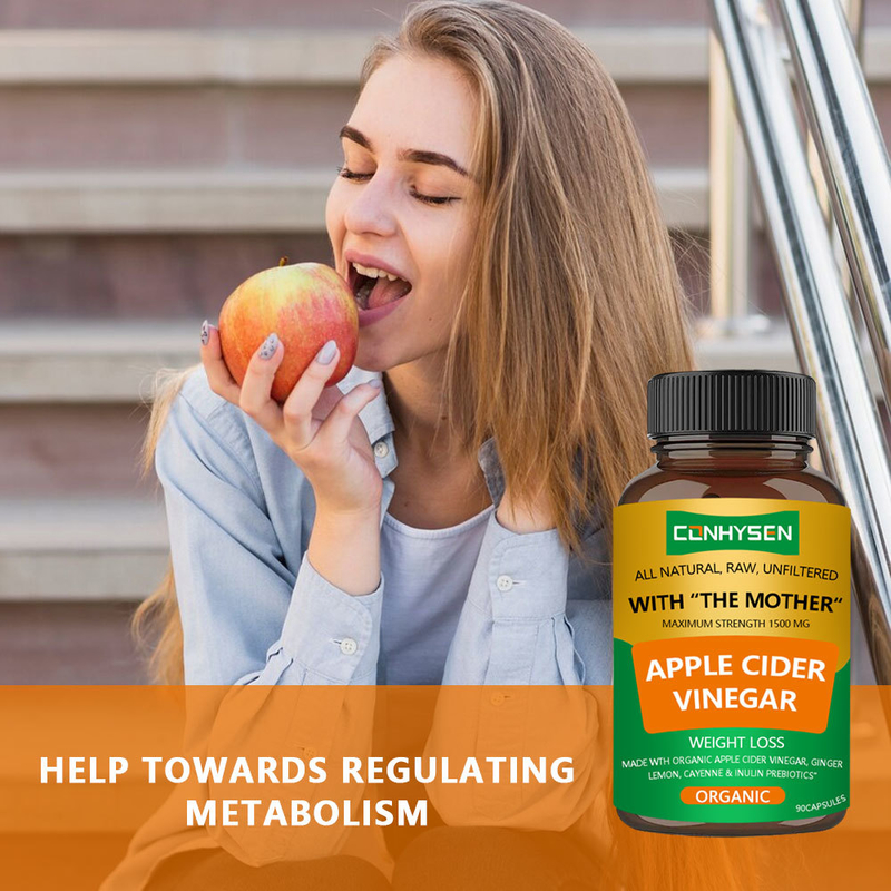 Good Quality Dietary Supplement Organic Apple Cider Vinegar Capsules for Weight Management