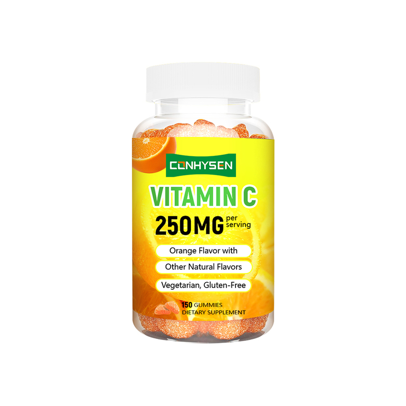 Vitamin C Gummies Help Manage Blood Pressure Factory Supply for Kids and Adults