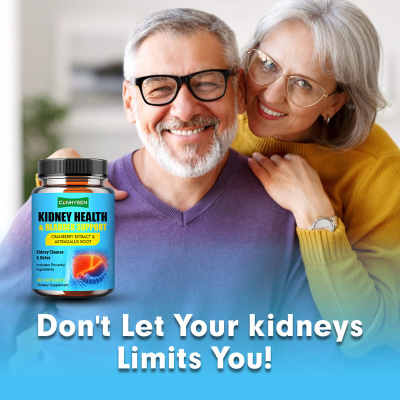 Wholesale Custom Kidney Cleanse Detox Support Bladder Health Urinary Tract Function Fluid Balance