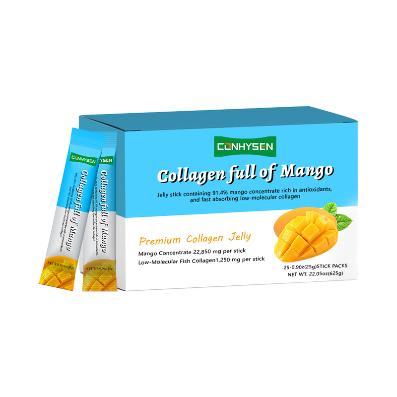 Collagen Jelly with Mango upports joint and bone health Custom Branded
