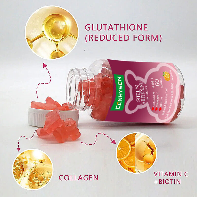 Best Skin Whitening Gummies Lightening & Even Skin Tone Gummies Remove Dark Spots Biotin Collagen Gummies