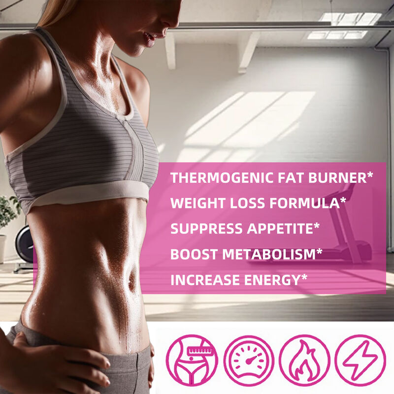 OEM Night Time Fat Burner Capsules Weight Loss Capsules Health Detox Cleanse Weight Loss Suppress Appetite Boost Metabolism