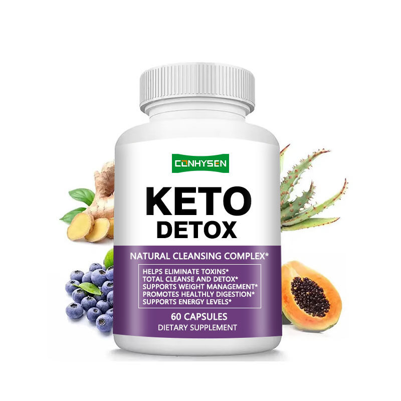 Hot Selling Private Brand Slimming Pills for Weight Loss Promotes Weight Management Keto Fiber Detox Capsules