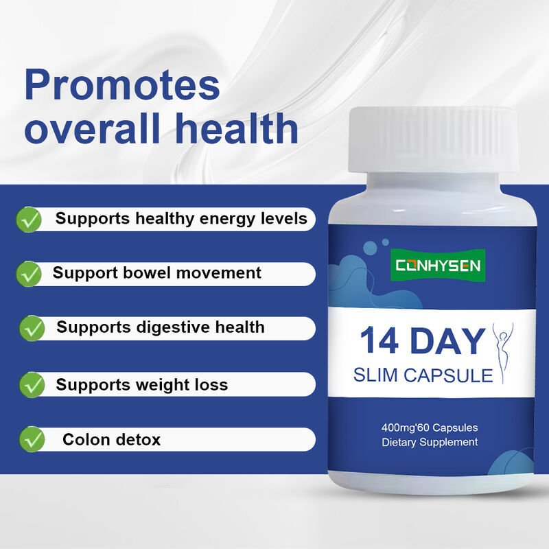 Private Label 14 Day Slim Capsule Supports Digestive Health and Weight Loss Dietary Supplement  Detox Capsules