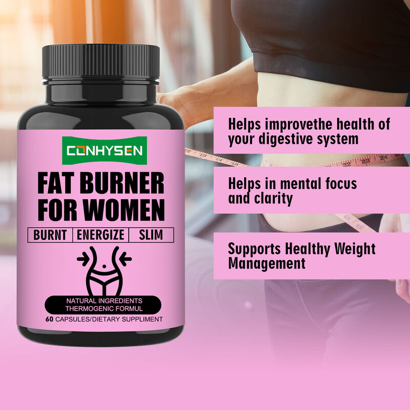 Private Label Fat Burner Capsule Supports Appetite Management Boosts Metabolism Dietary Supplement Weight Loss Capsules