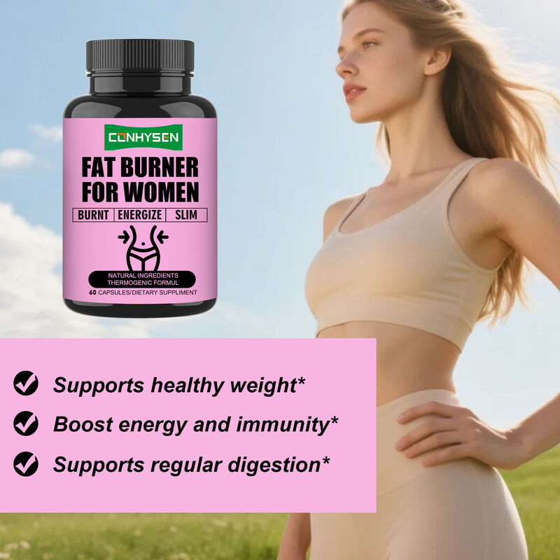 Private Label Fat Burner Capsule Supports Appetite Management Boosts Metabolism Dietary Supplement Weight Loss Capsules