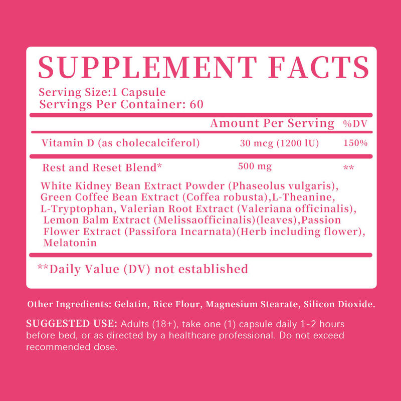 OEM Belly Fat Burning Capsule Detox Slimming Plus Appetite Suppressant for Women Slimming Stomach Loss Supplement Dietary Fiber