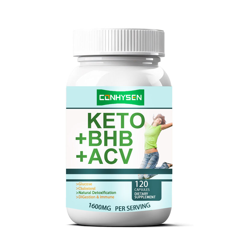 Private Label Keto ACV BHB Dietary Fiber Supplement Capsules Keto Bhb Capsules Weight Loss Supplements Diet Capsules