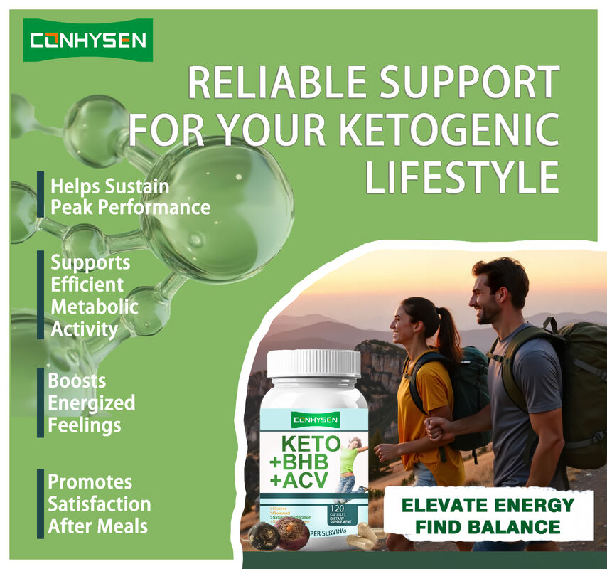 Private Label Keto ACV BHB Dietary Fiber Supplement Capsules Keto Bhb Capsules Weight Loss Supplements Diet Capsules