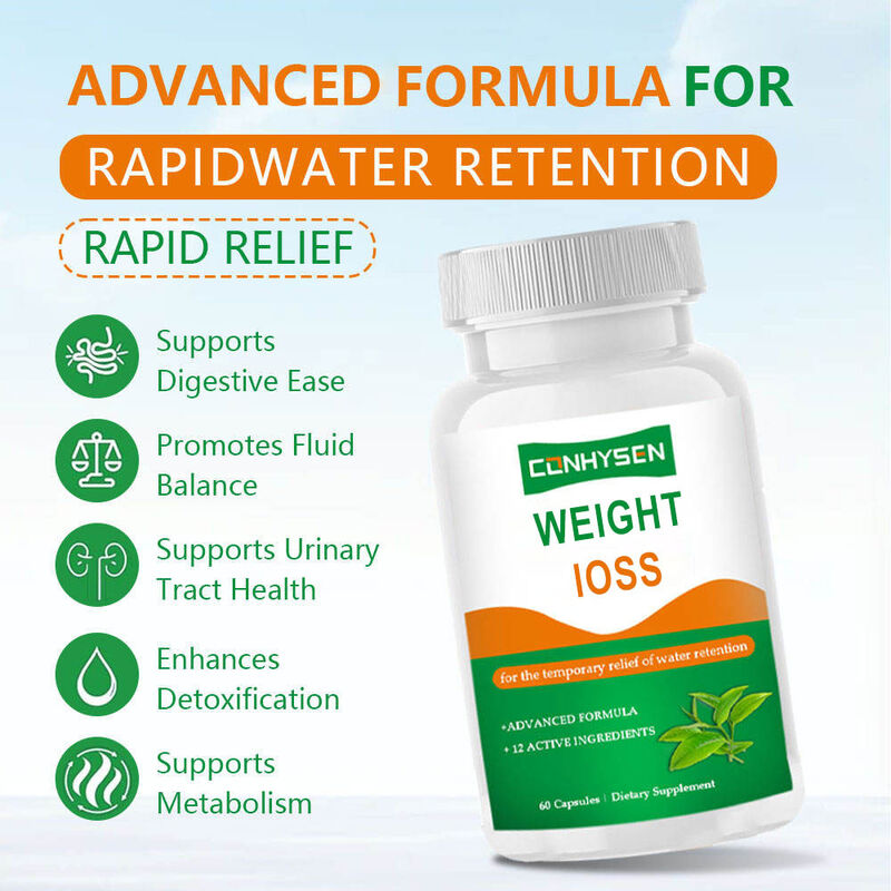 OEM Weight Loss Capsules Supports Metabolism Promotes Fluid Balance With Apple Cider Vinegar Herbal Supplements Capsules