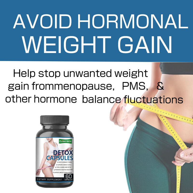 Private Label Stock Detox Capsules Herbal Slimming Products That Boost Metabolism and Support Digestion Health for Adults