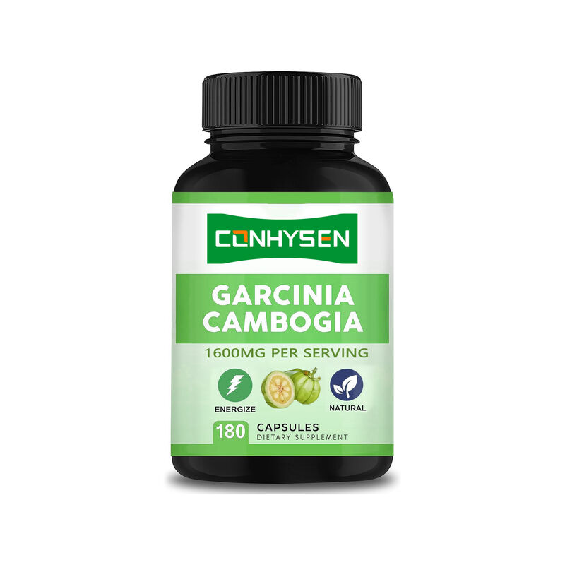 High Quality Dietary Supplement Pure Garcinia Cambogia Capsules Promotes Energy and Endurance Natural Supplements